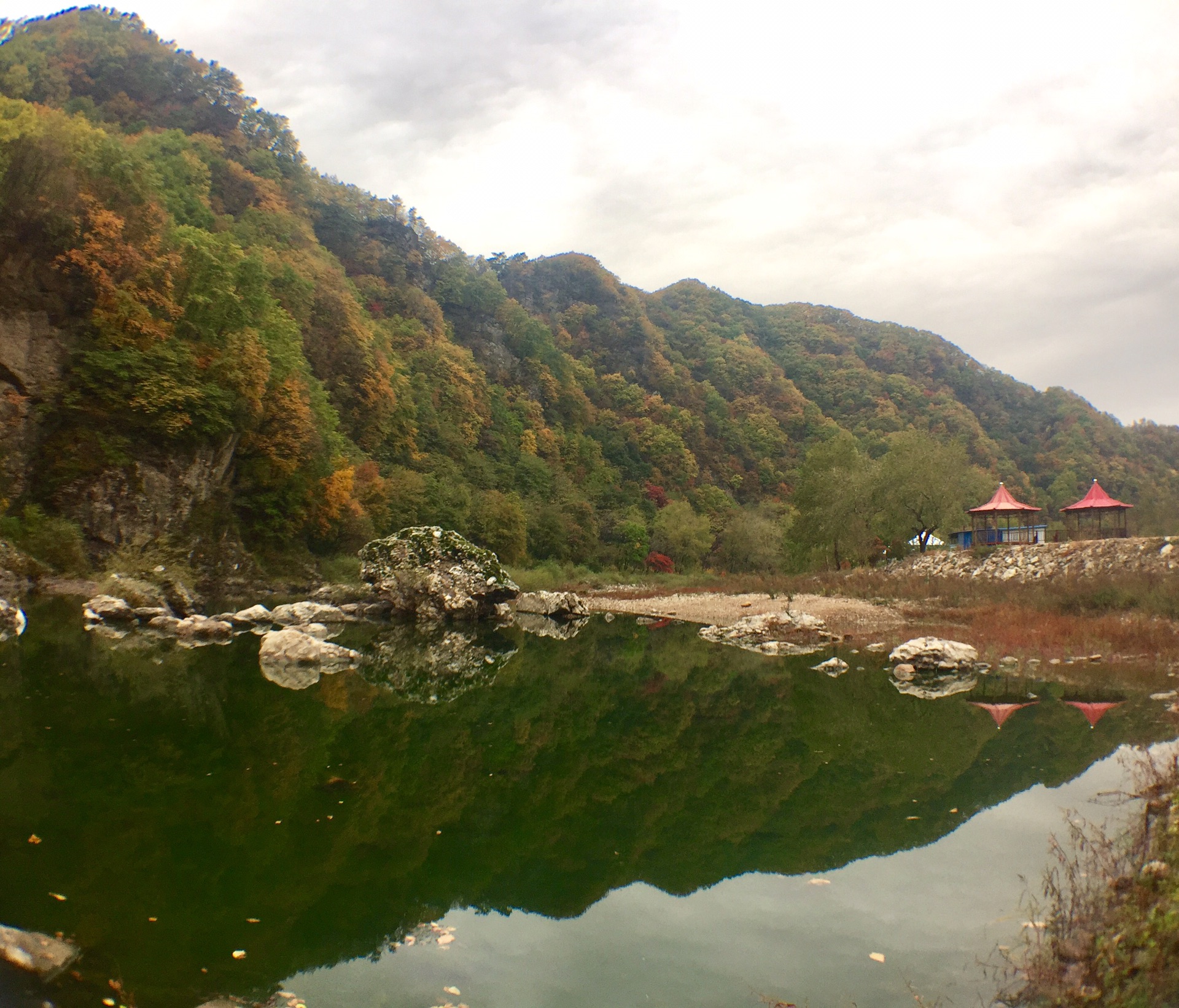 本溪-小市羊汤-洋湖沟-红海滩-稻田蟹-棋盘山