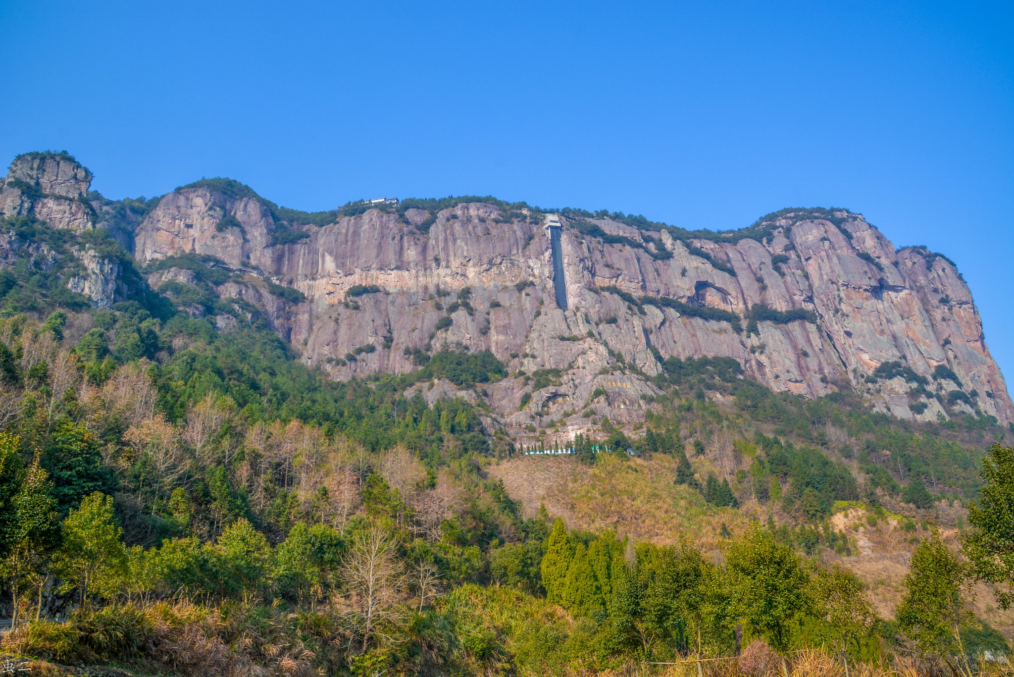 仙居景星岩风景区       