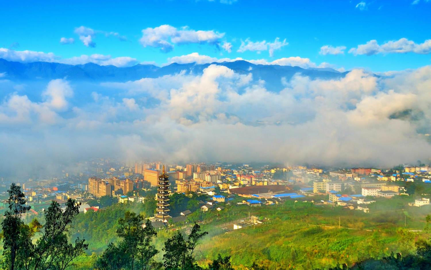 宁南县金钟山景区