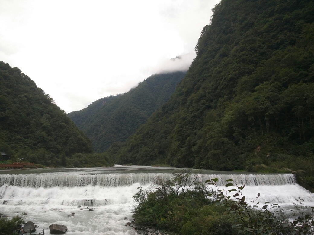 二郎山喇叭河