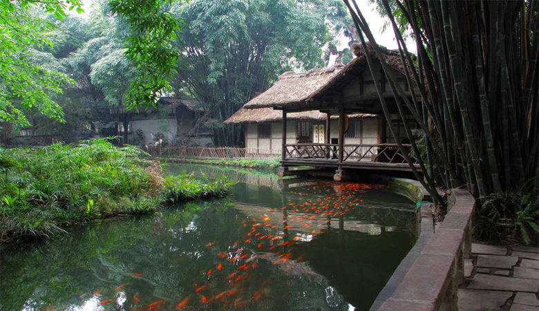 成都市内景点门票成都杜甫草堂+芙蓉国粹联票