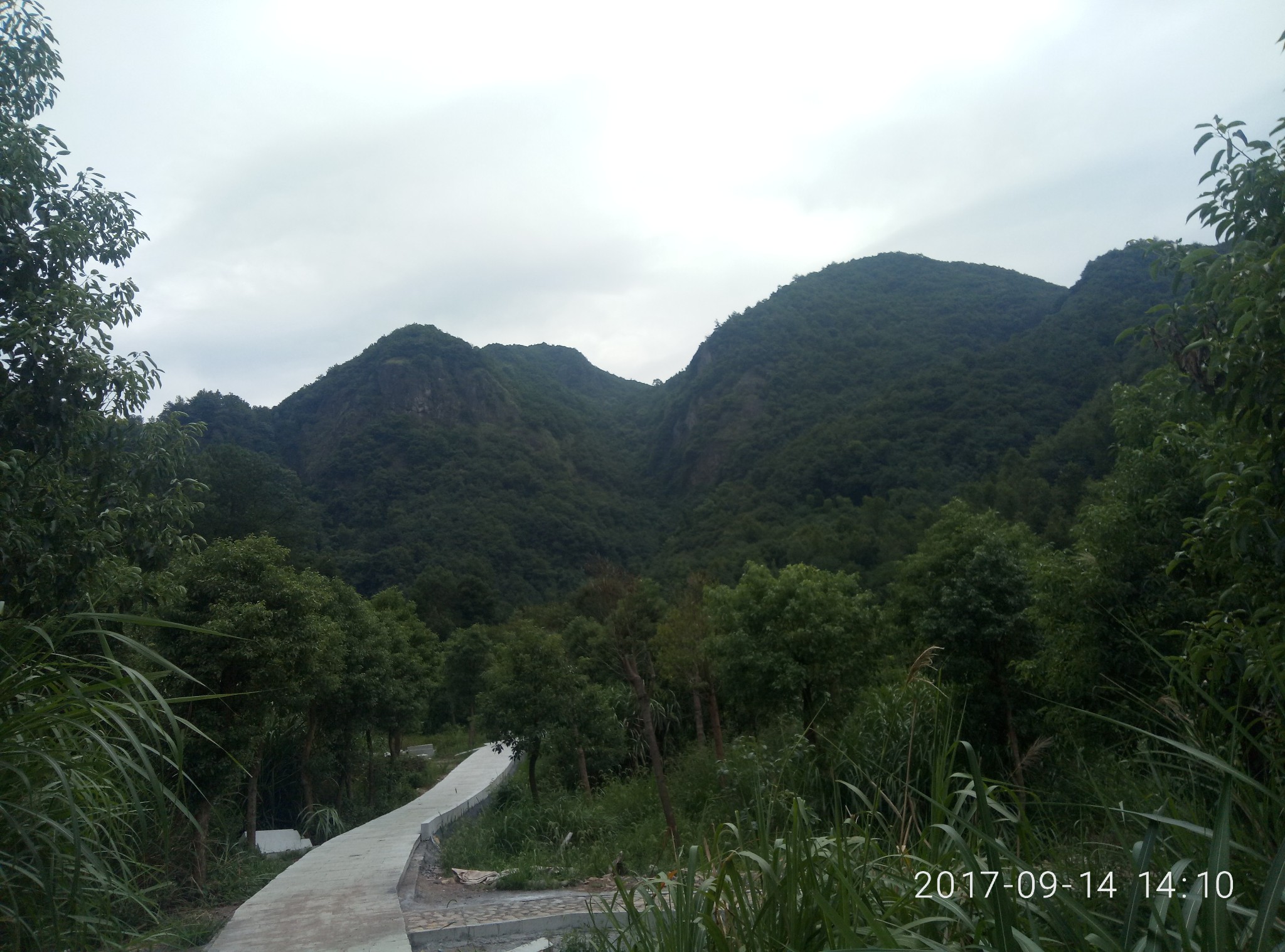 东阳社姆山 赤岸国际登山游步道双尖峰