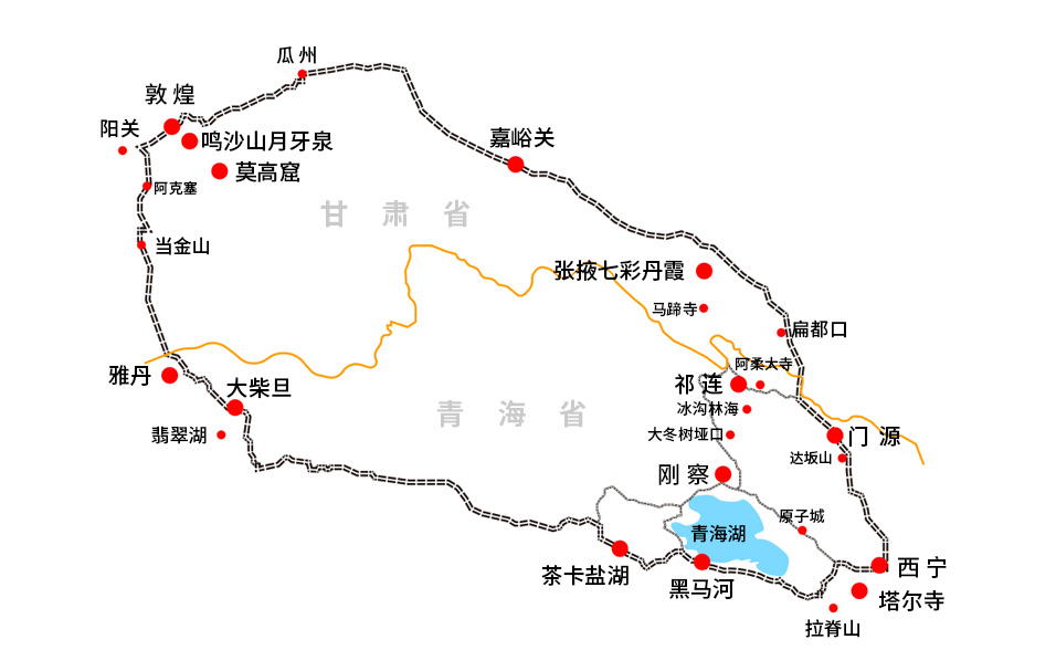 跟风去了趟网红西北,青海湖敦煌7日环线