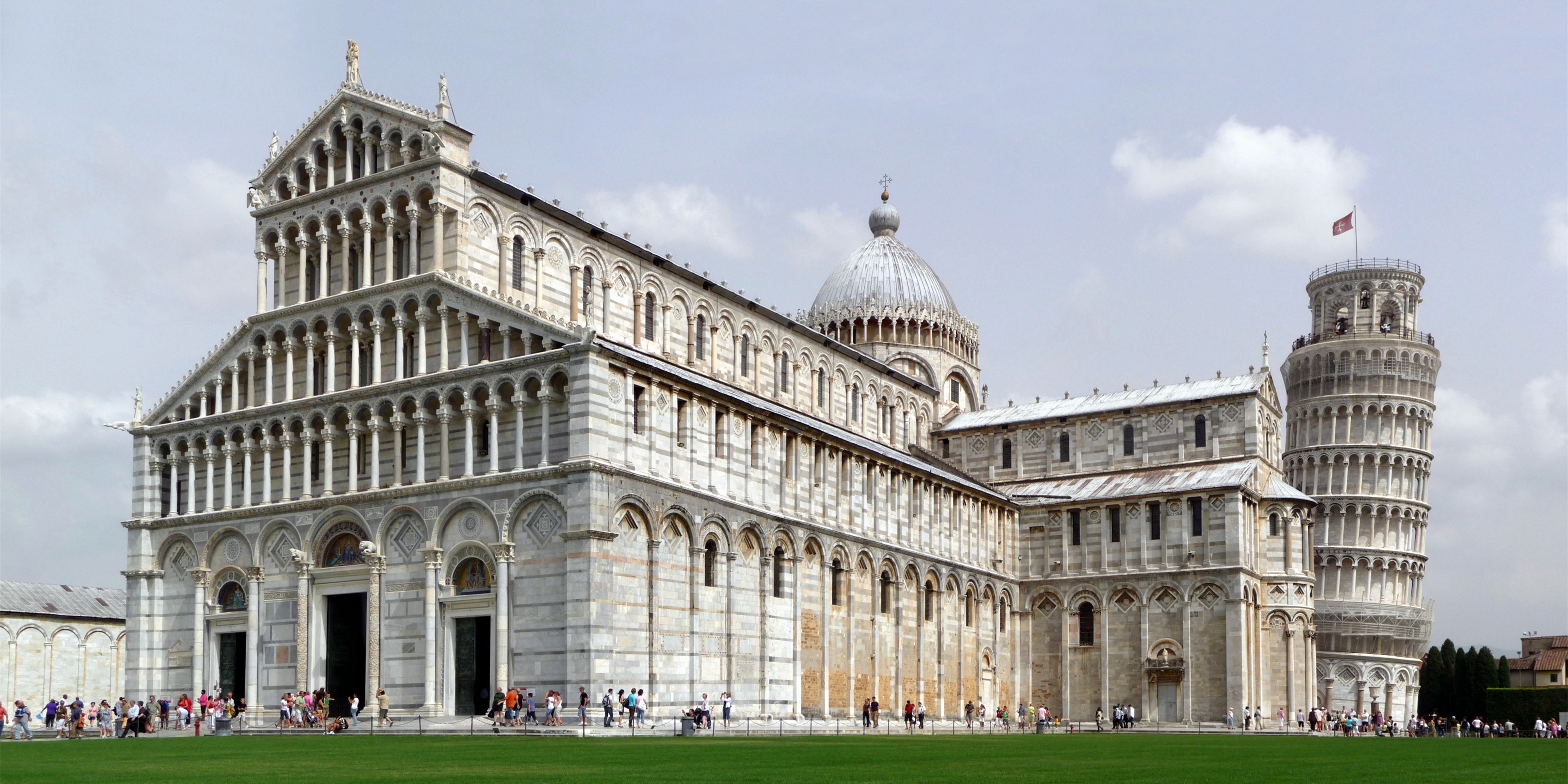 意大利 比萨斜塔+比萨大教堂免排队门票套票(