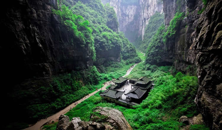 福州往返重庆武隆 天生三桥 龙水峡地缝 仙女山 长江三峡 神女溪 三峡