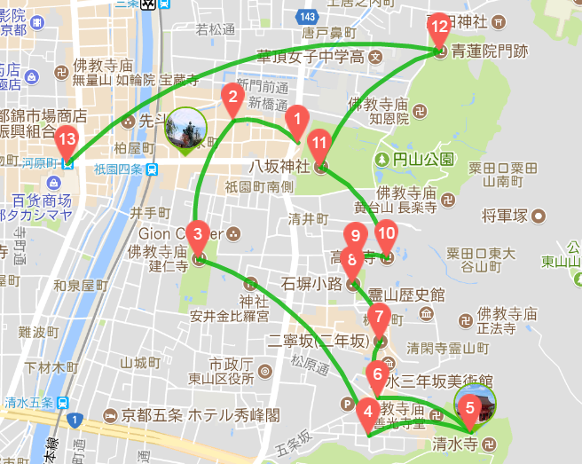 day6:京都  东福寺,伏见稻荷大社,三十三间堂,东本愿寺  购物:京都站