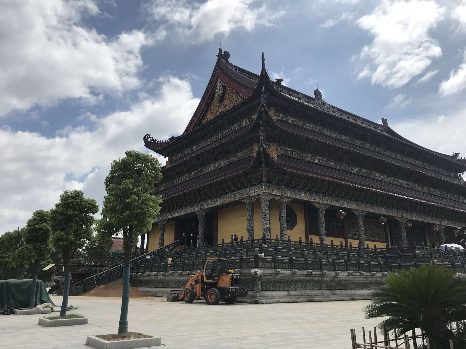 恢弘大气的驻马店汝南南海禅寺