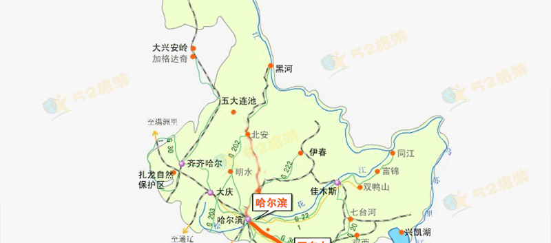 第2人立减 哈尔滨到亚布力滑雪一日游(滑雪3小时 马拉