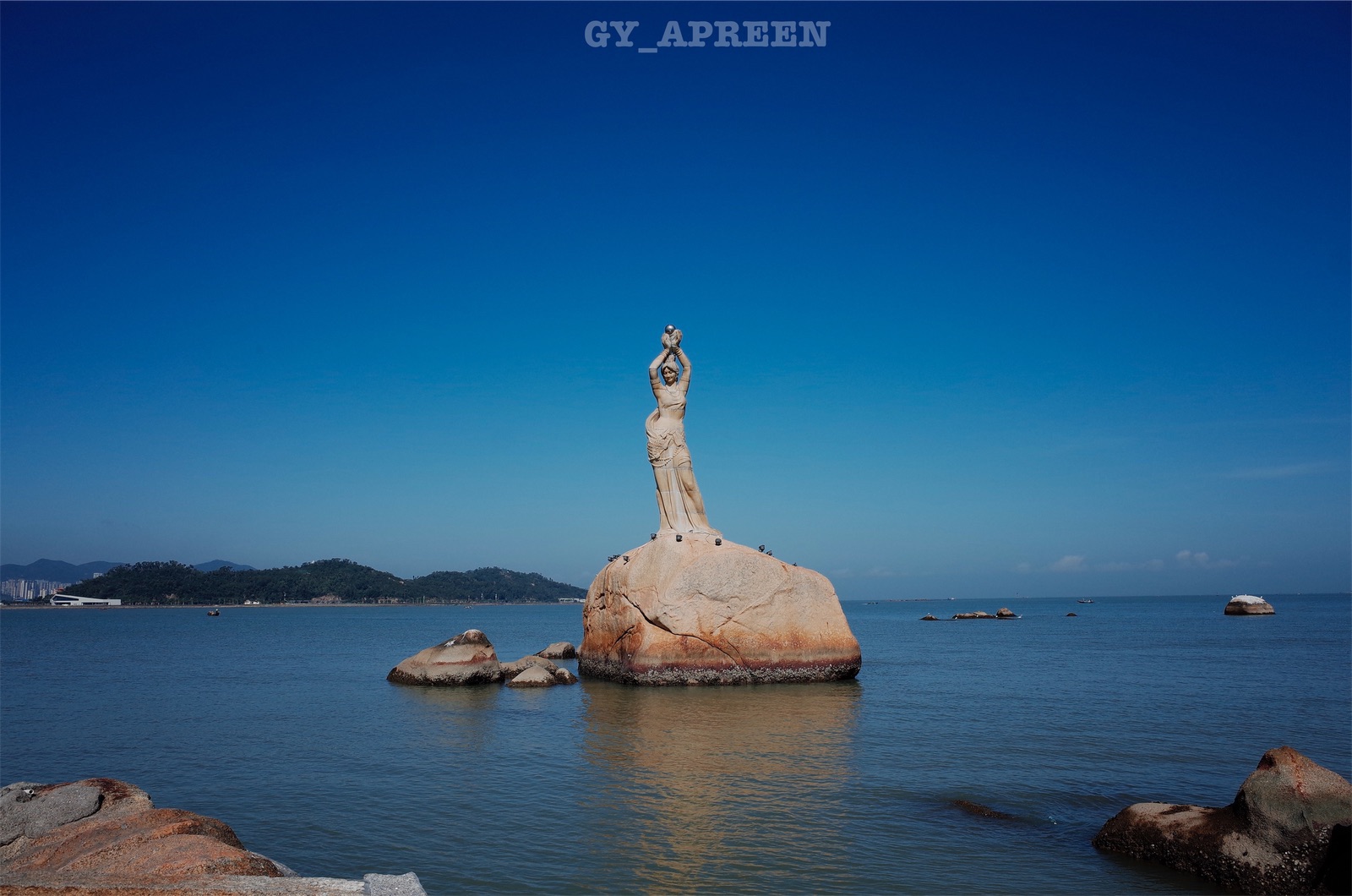 珠海一日游,网红店,海边,渔女像,与海为伴的生活