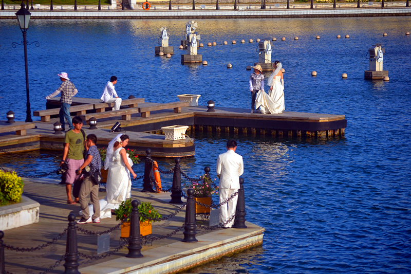 珠海海泉湾婚纱照_珠海海泉湾(3)