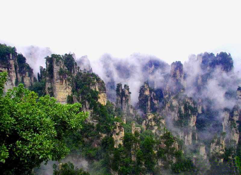 益阳鱼形湖-四方山旅游景区