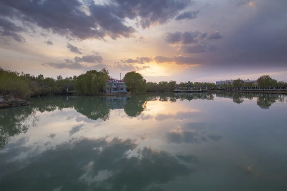捕捉大西北的风景-高台月牙湖公园图片17,张掖旅游景点,风景名胜