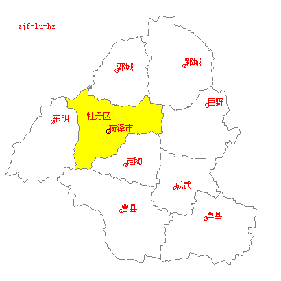 菏泽市区人口_总规案例 菏泽市城市总体规划 2003 2020(2)