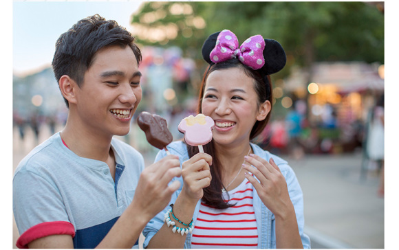 香港迪士尼乐园 二合一\/三合一美食餐券电子换