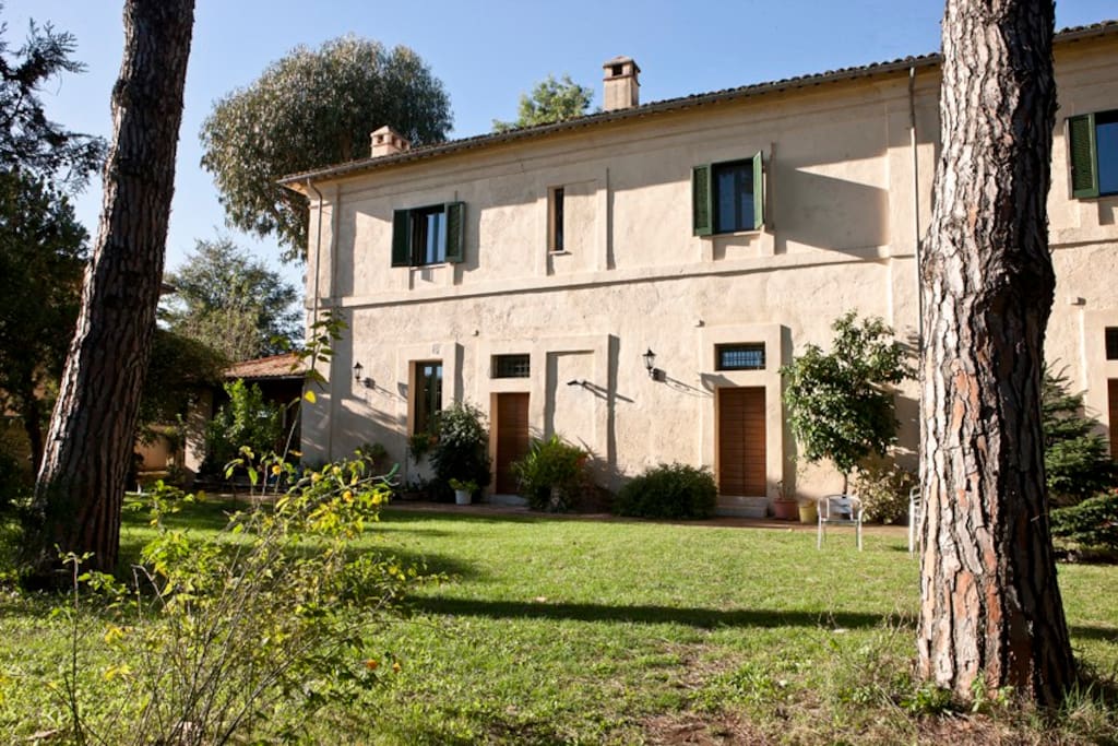 charming room in romes countryside