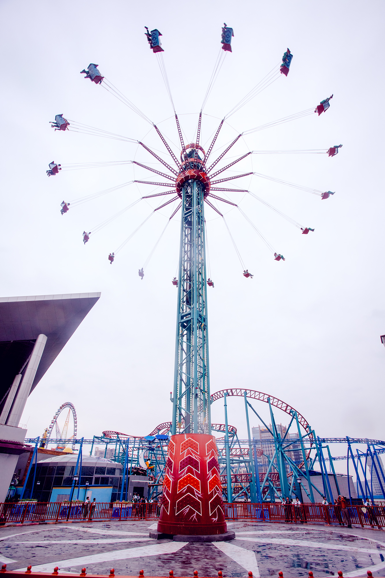 石狮茂险王主题乐园(泉州海西之眼 福建摩天轮)