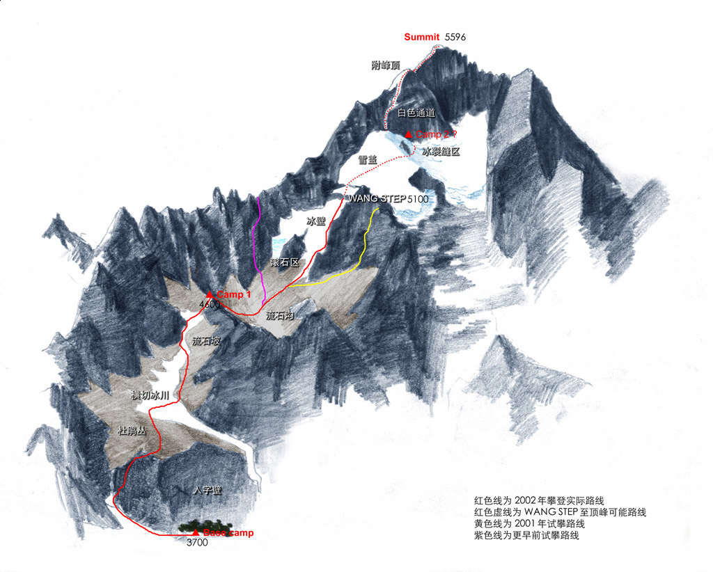 玉龙雪山十三峰名称图片