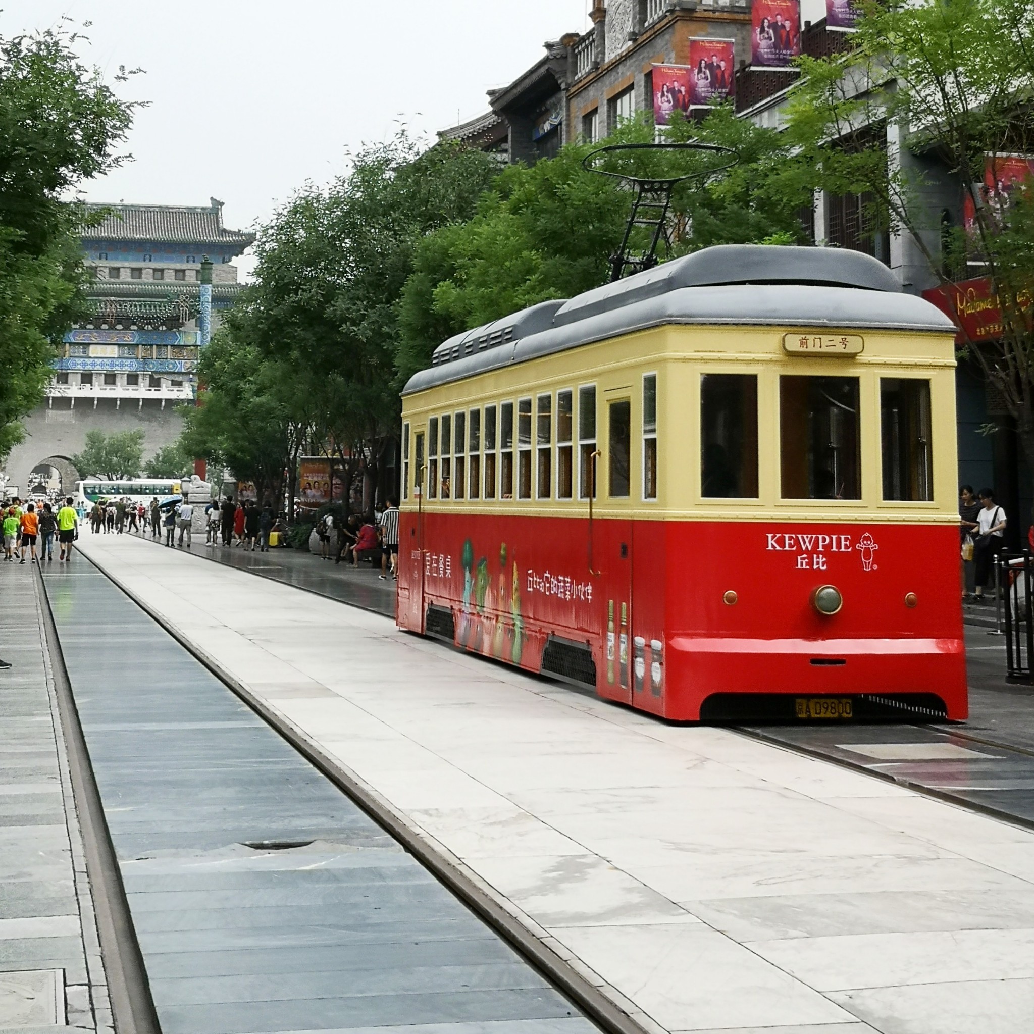 老北京的"铛铛车"