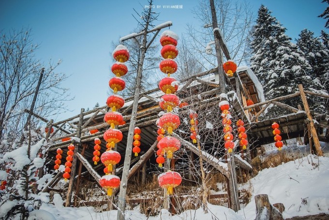 雪乡 雪谷 雾凇岛雪国の极寒之旅拍摄影 12月的东北