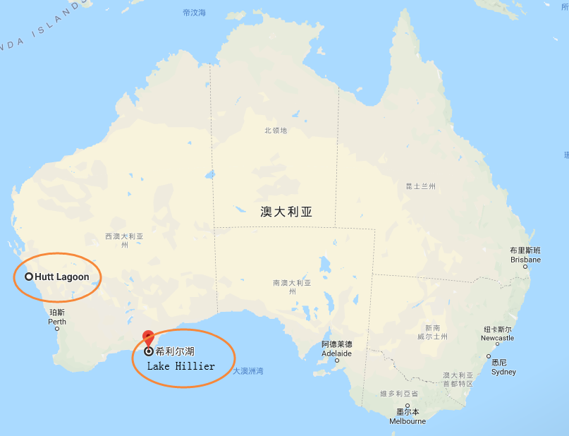               :两个湖的相对位置