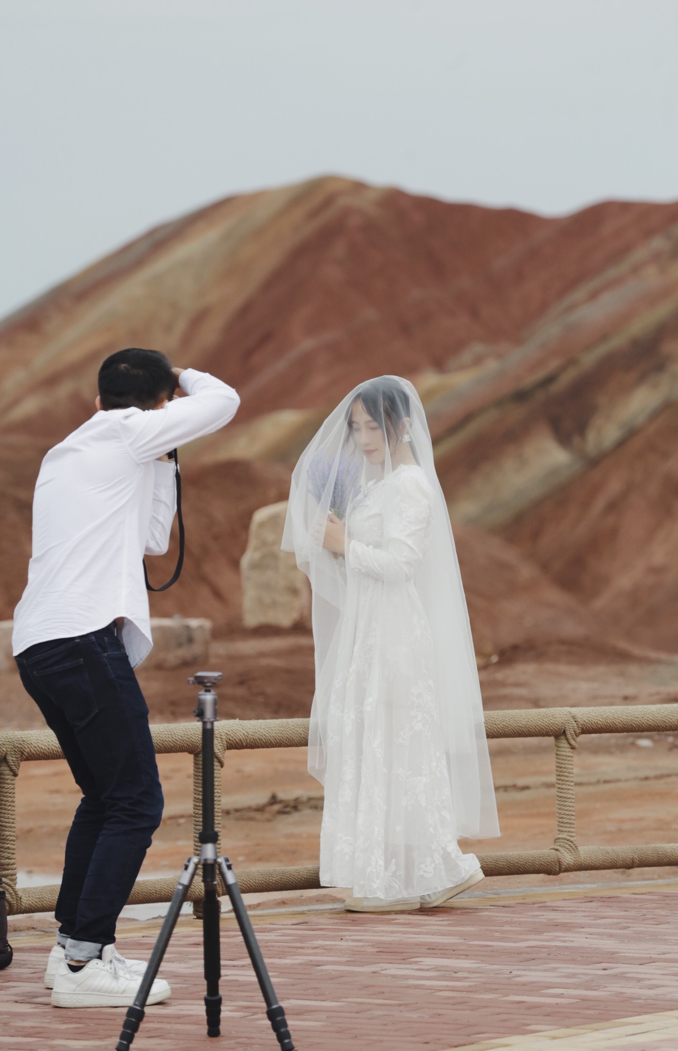 张掖婚纱照_张掖丹霞婚纱照(3)