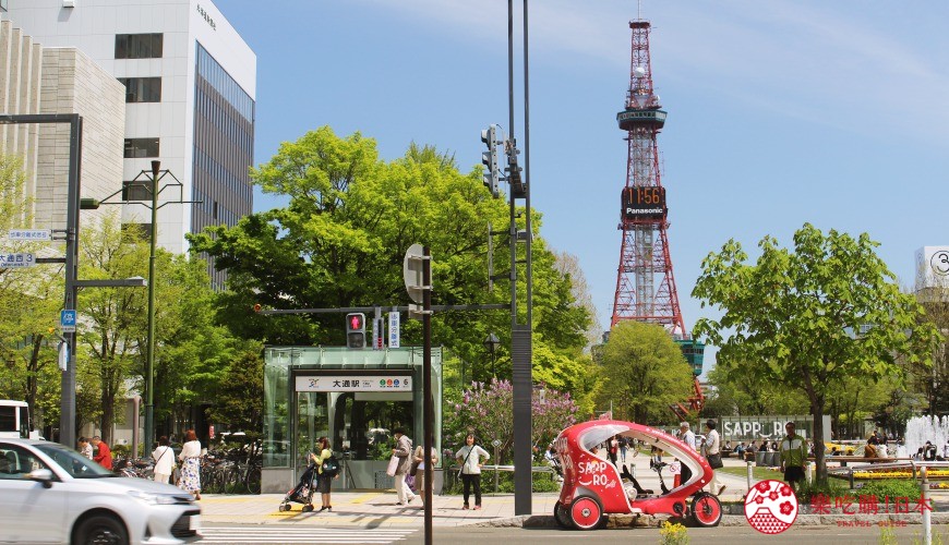 地铁札幌站、大通站出口超完整图解、景点购物资讯！