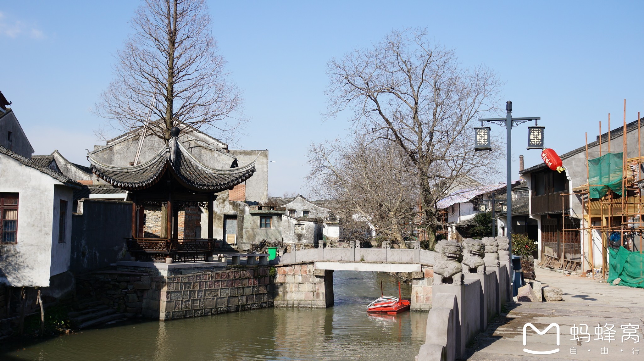 追雪绝美杭州西湖雪景,宁波慈溪鹤鸣古镇,方家河头村游记.